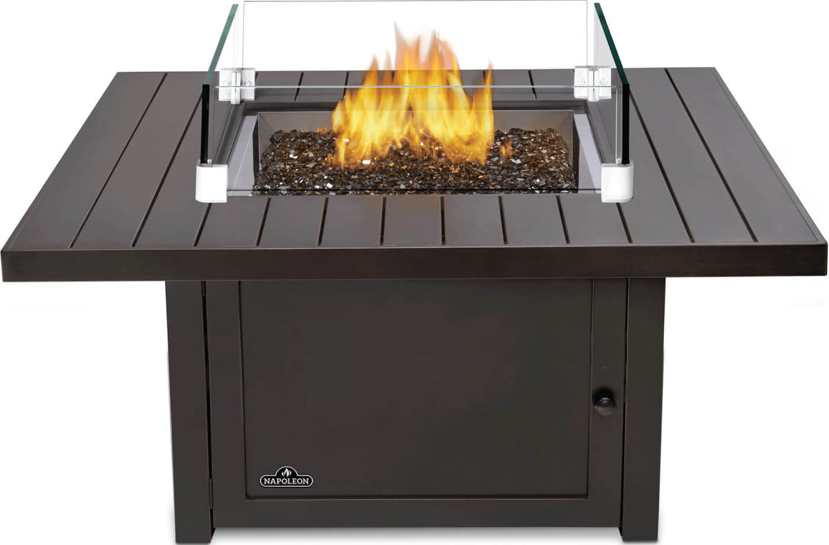 Patio Elegance St. Tropez Fire Table – Square Patioflame Table